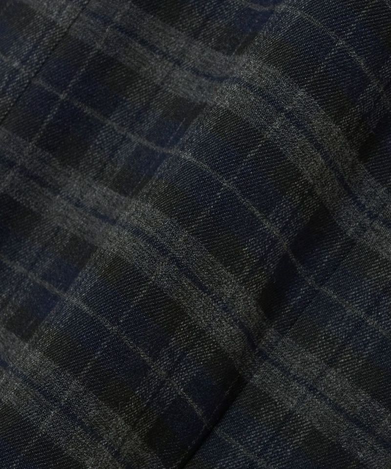 Fabric up (gray x navy)