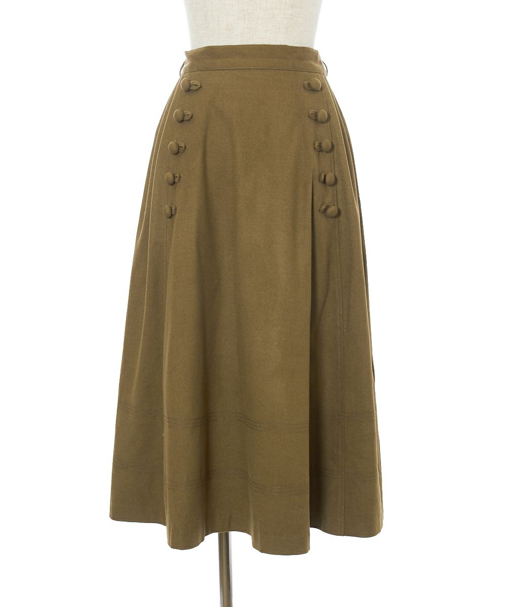 □ナポレオン風ボリュームタックスカート/an another angelus Limited