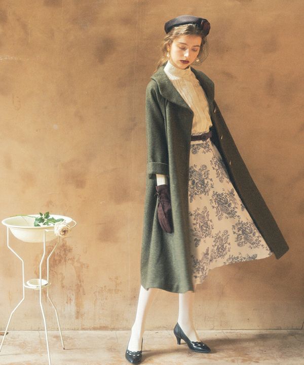 ビッグカラーオーバーコート/an another angelus [39BD03j005] | F