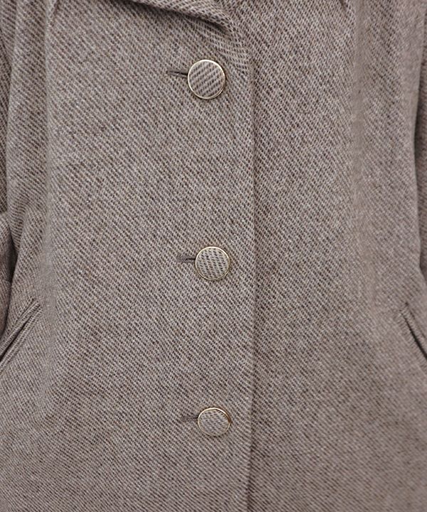 ビッグカラーオーバーコート/an another angelus [39BD03j005] | F