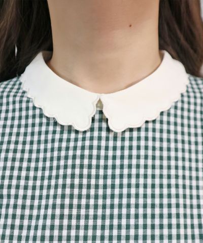 green × white / collar part