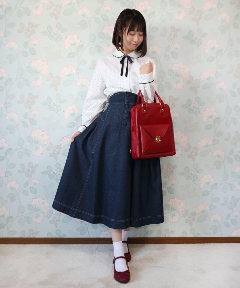 off×navy / 155cm