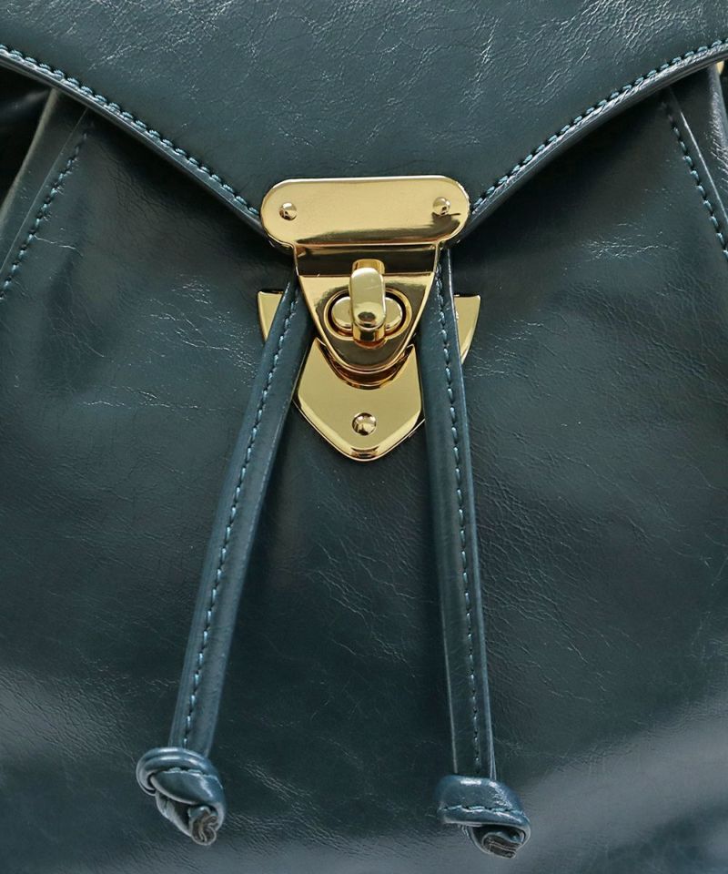 Front up (blue green)