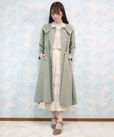 light green×white / 162cm
