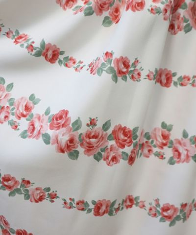 red / fabric up