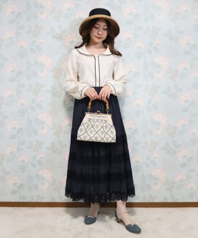 off×navy / 153cm