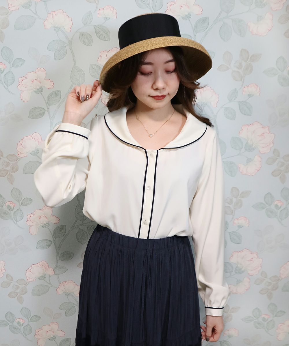 off×navy / 153cm