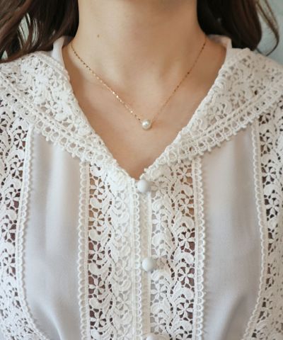 off white / lace part