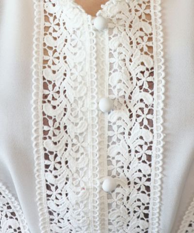 off white / lace part