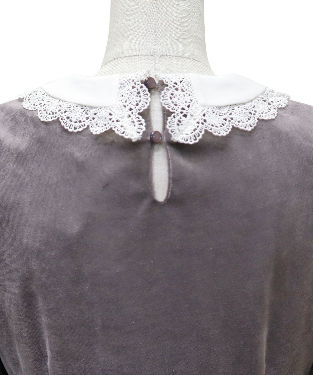 後ろボタンアップ (grege)