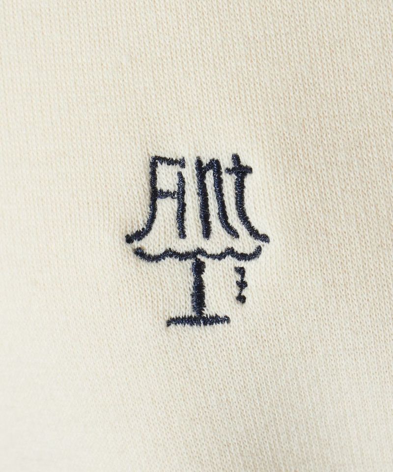 刺繍アップ (off white)