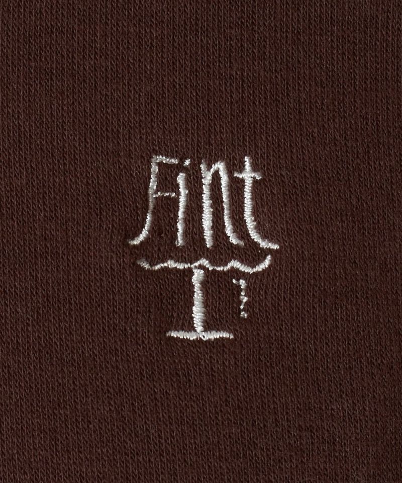Embroidery up (brown)