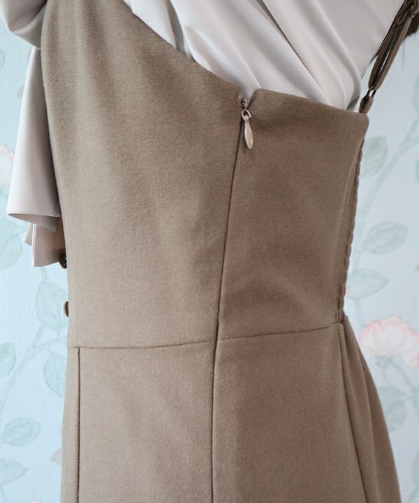 beige / side fastener
