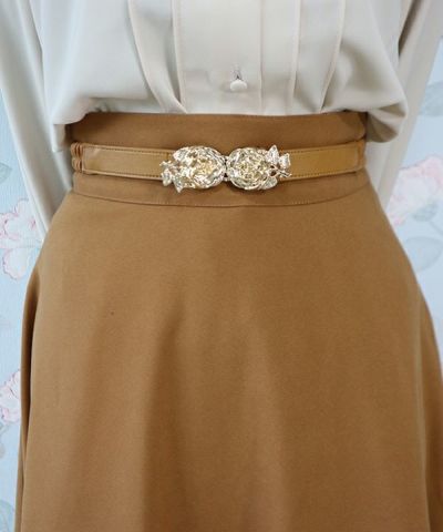 極美品 HERMES エルメス フレアスカート ベルト付き 麻 リネン オレンジ 楽天市場】エルメス（スカート｜ボトムス）：レディース