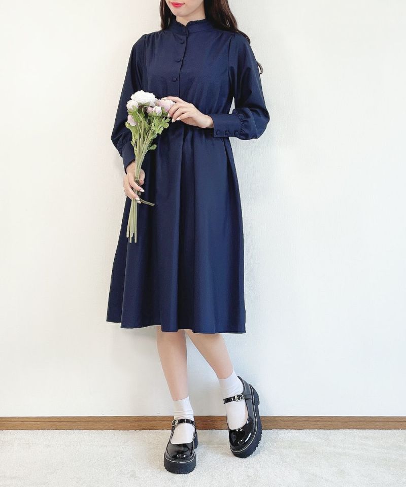 navy / 162cm / レースベストなし