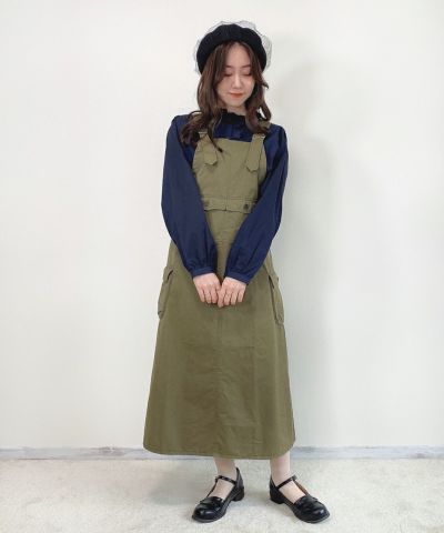 khaki / 153cm