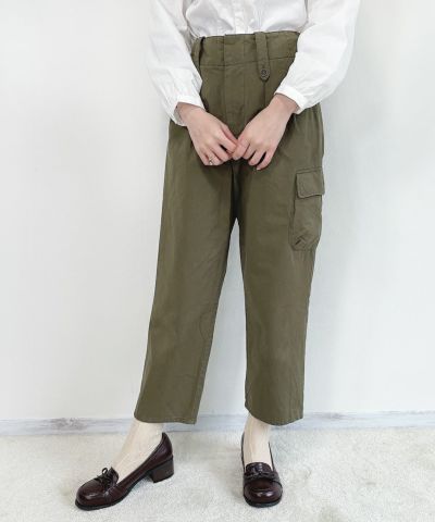 khaki / 162cm / S size wearing