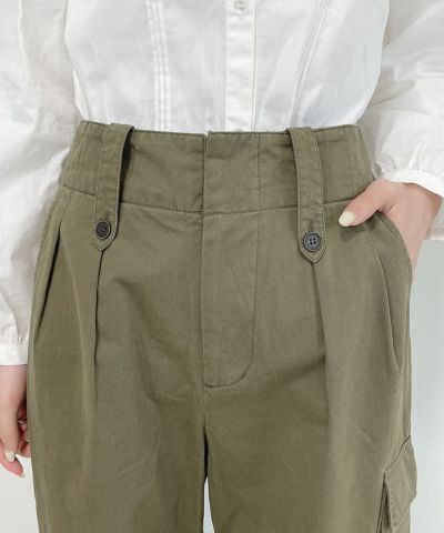 khaki / 162cm / S size wearing