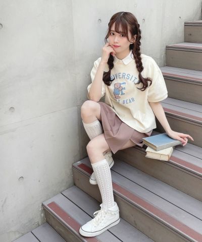 pink beige / 162cm