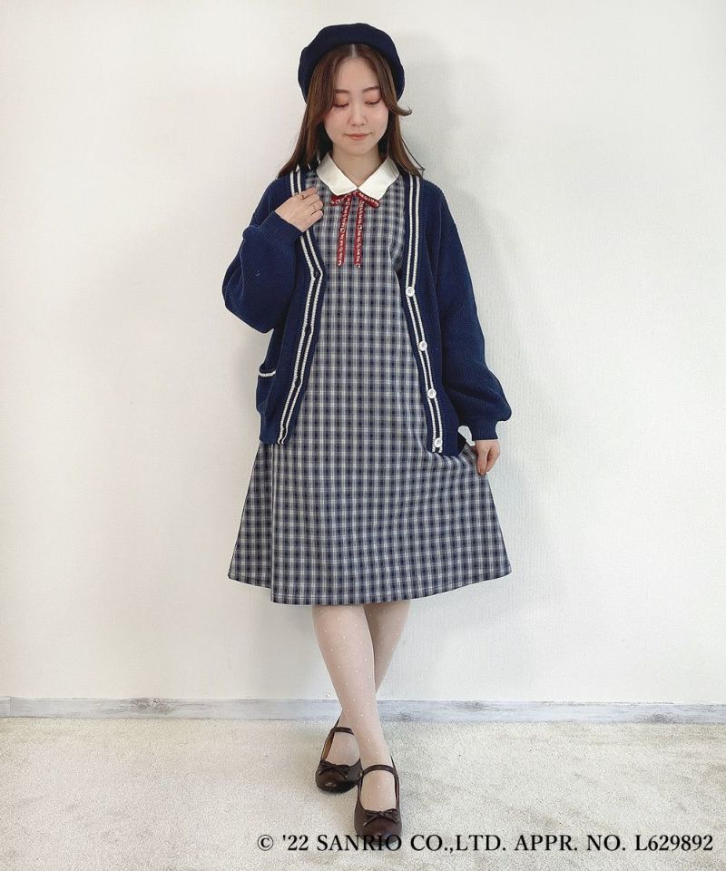navy×white / 153cm