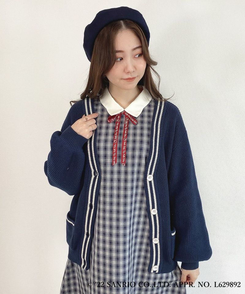 navy×white / 153cm