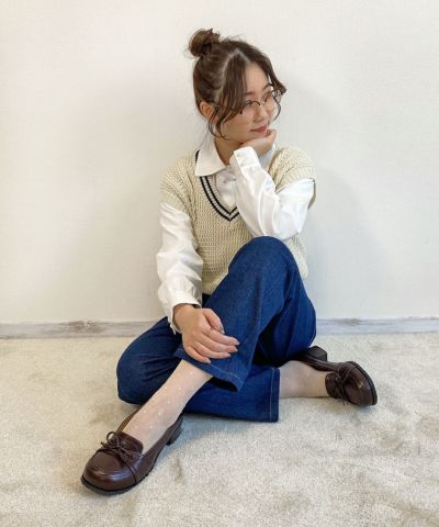 off white / 153cm