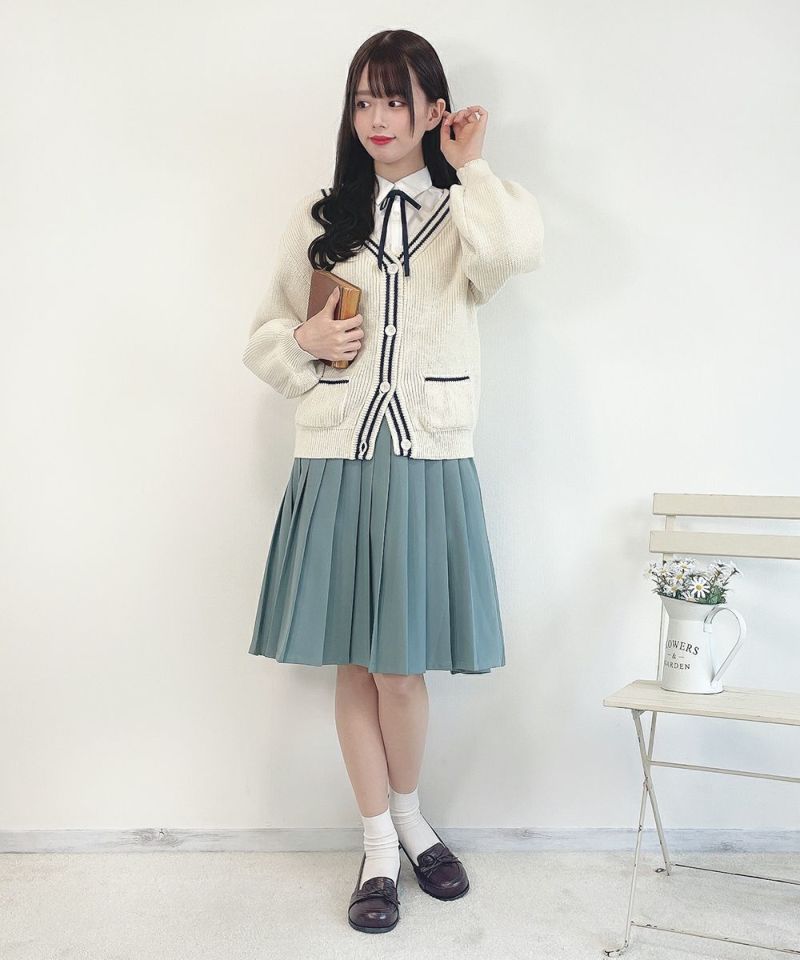 off white×navy / 162cm