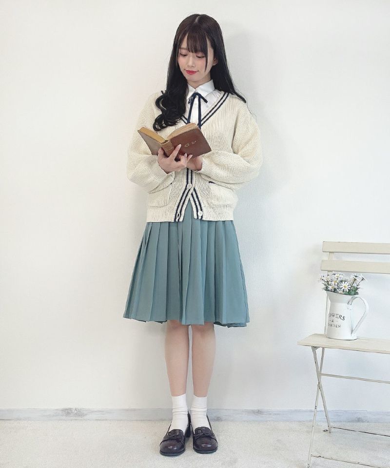 off white×navy / 162cm