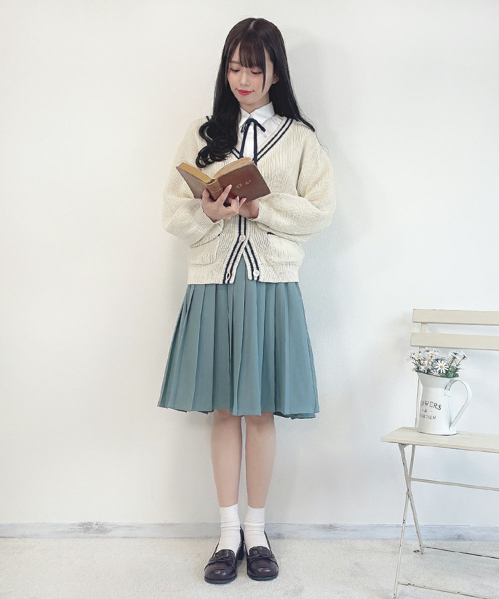 off white×navy / 162cm