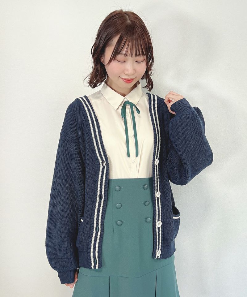 navy×white / 155cm