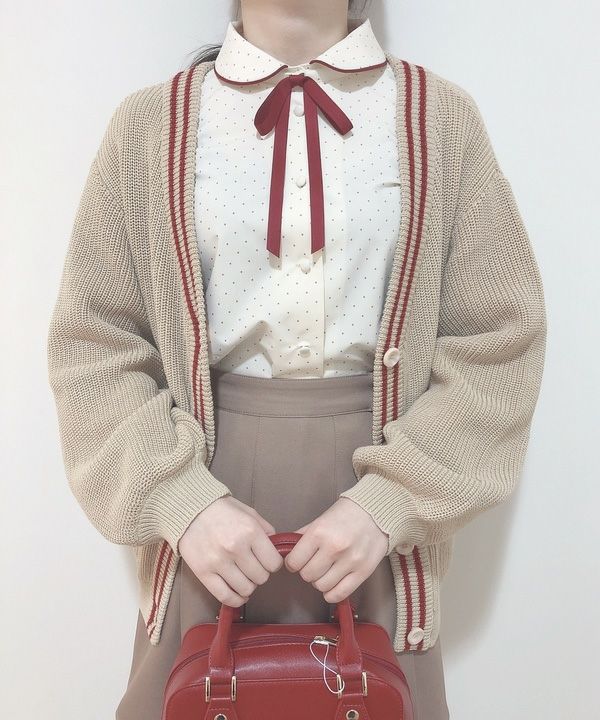 beige×red / 158cm