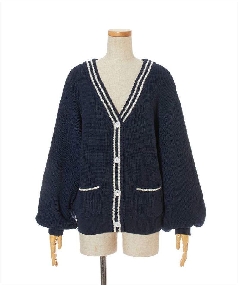 navy×white