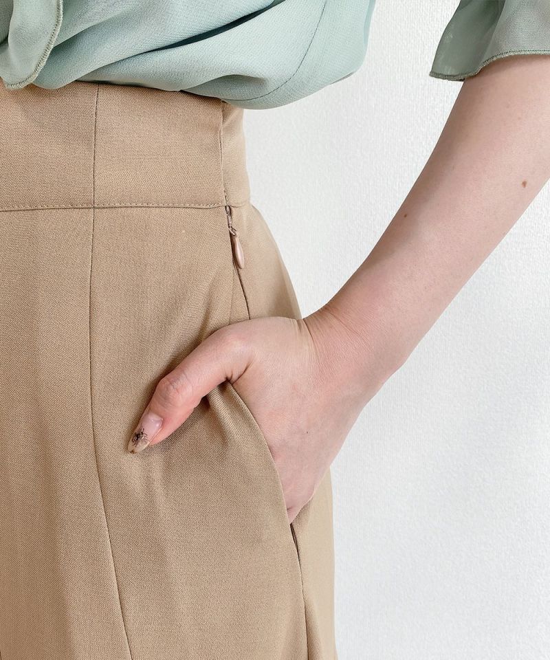 beige / pocket