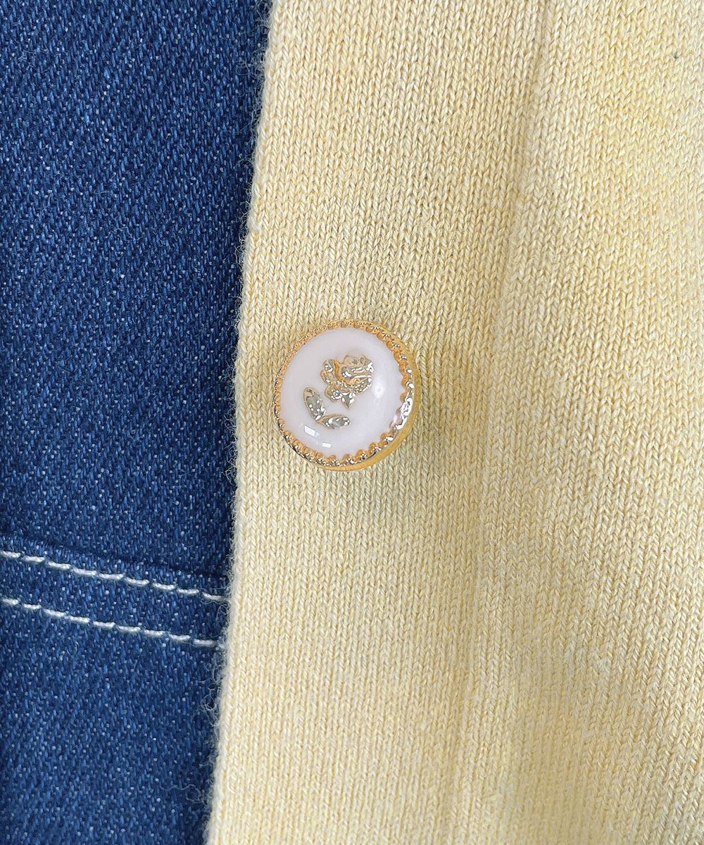 light yellow / ボタン