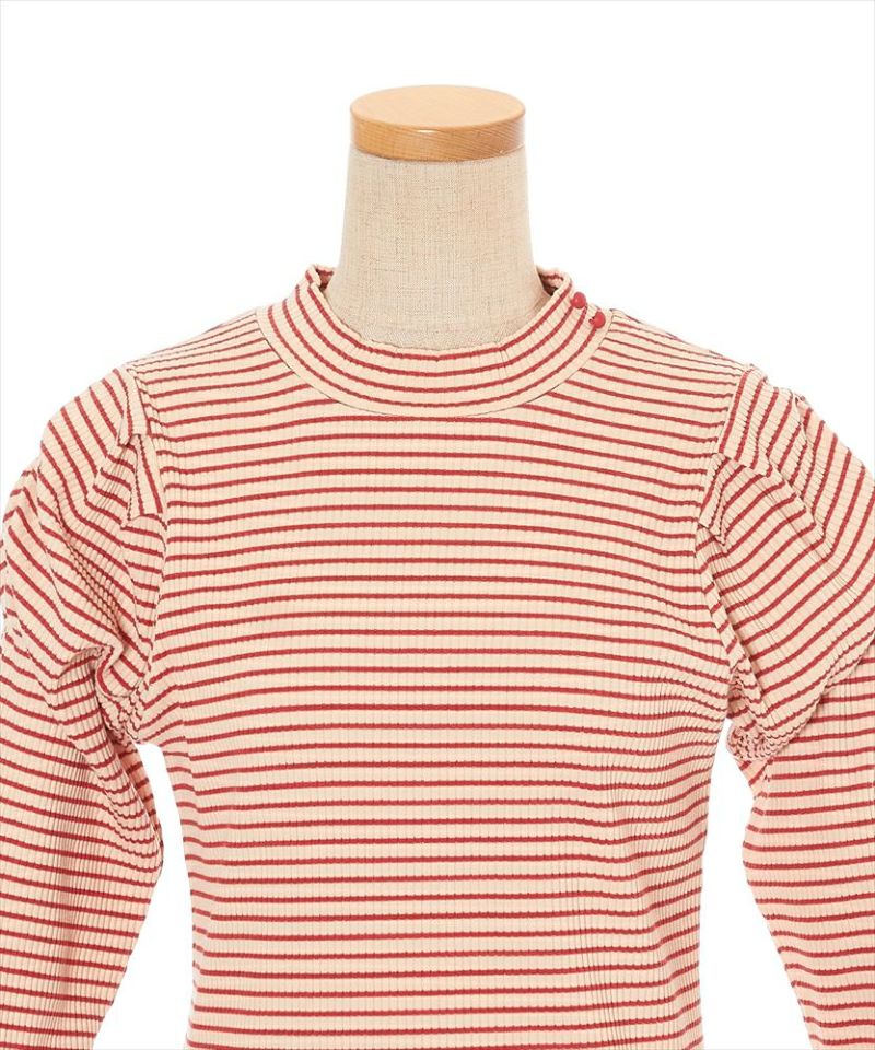 Front up (ivory × red)