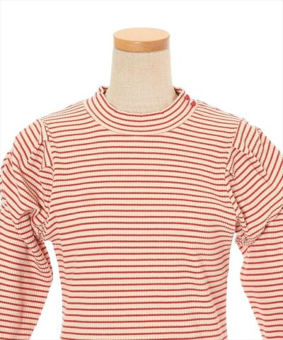 Front up (ivory × red)