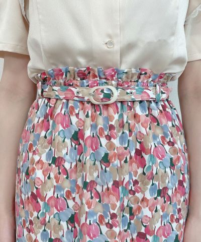 pink / belt