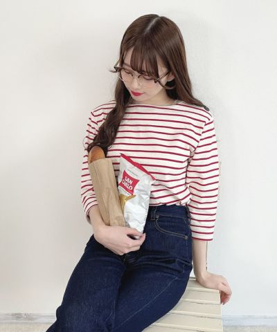 off white × red / 162cm
