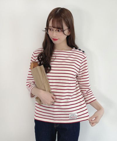 off white × red / 162cm