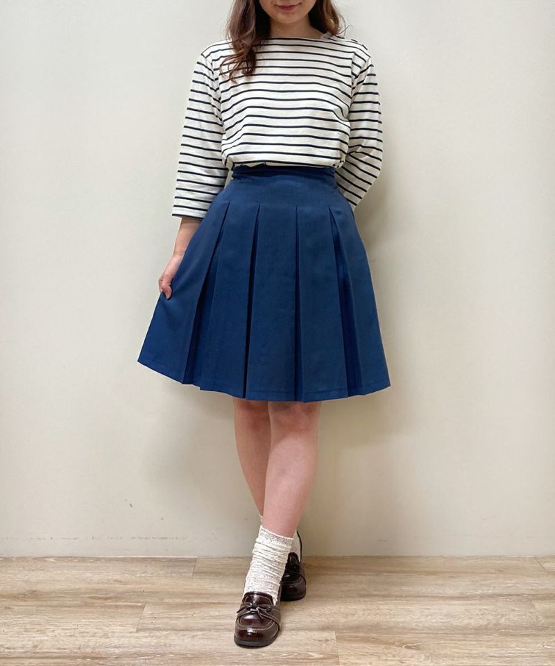 off white × navy / 159cm
