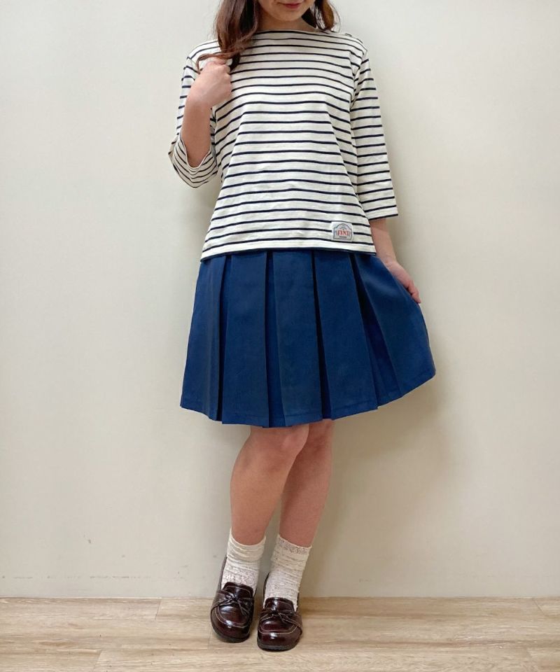 off white × navy / 159cm