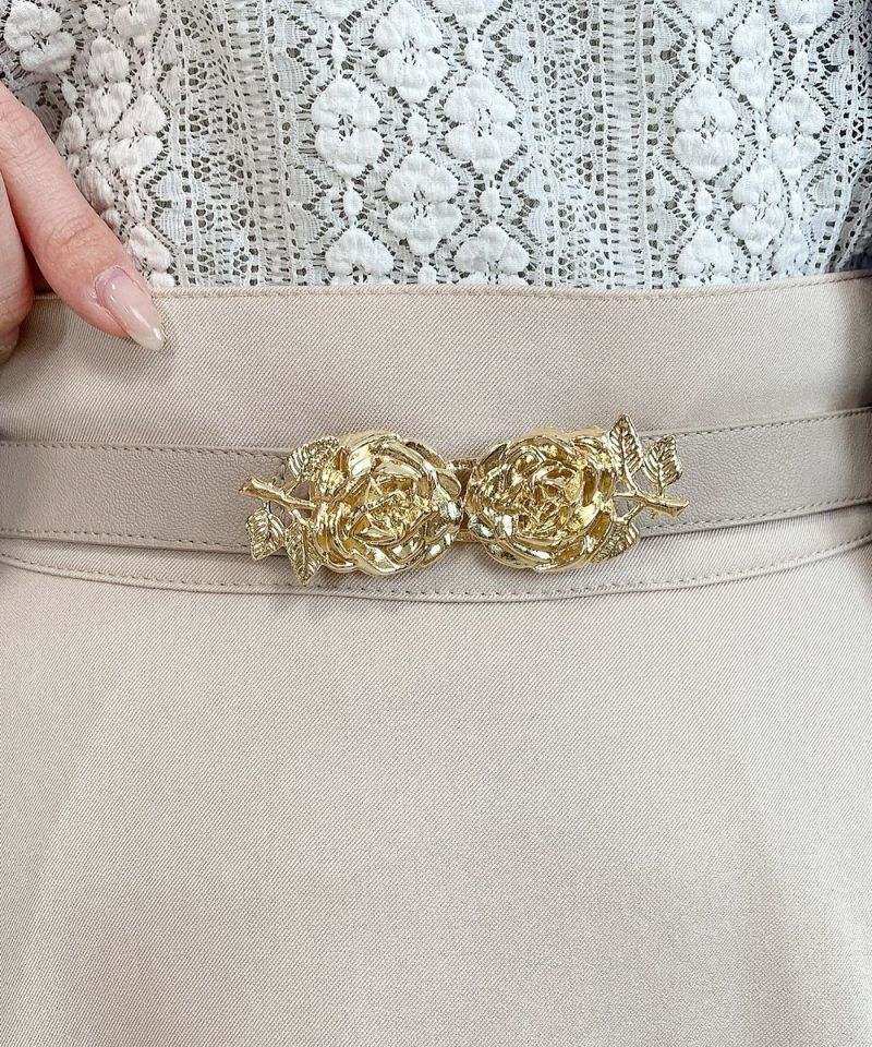 ivory / belt