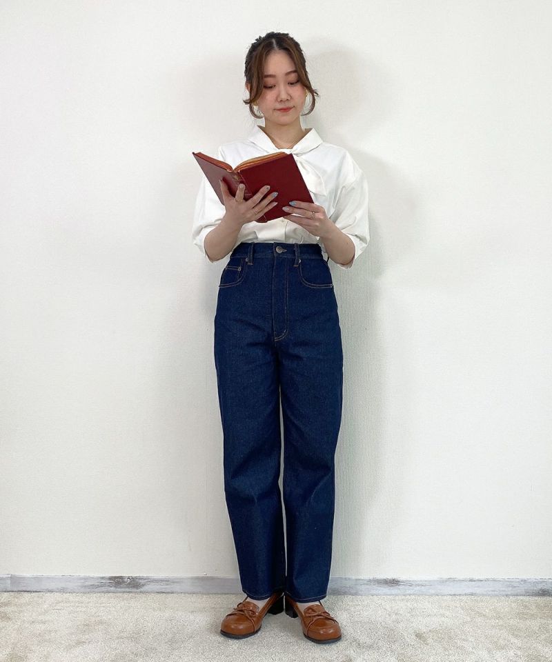 indigo / 153cm (wearing S size)