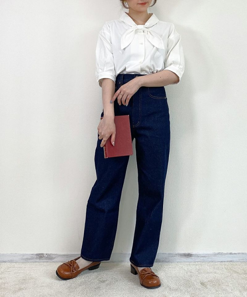 indigo / 153cm (wearing S size)