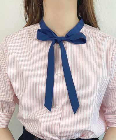 pink × blue / bowtie