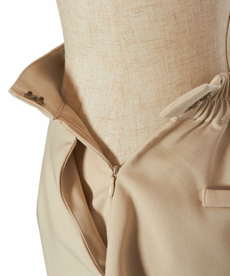 Side zipper (light beige)