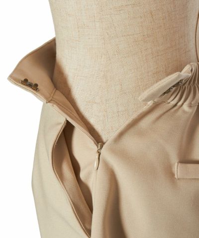 Side zipper (light beige)
