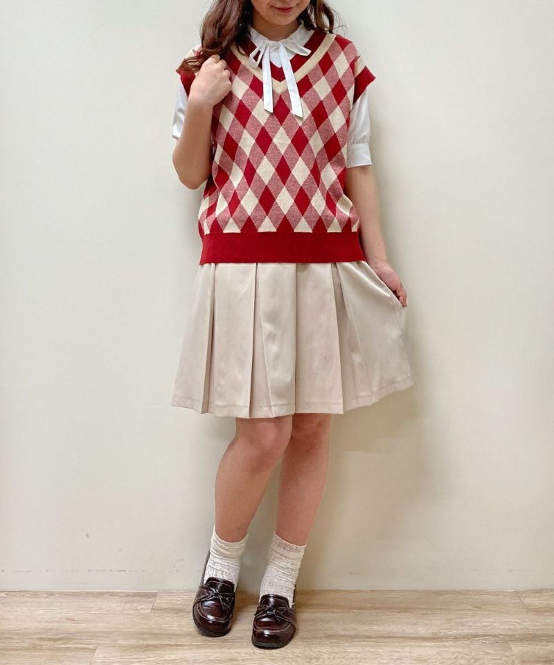 ivory×red / 159cm