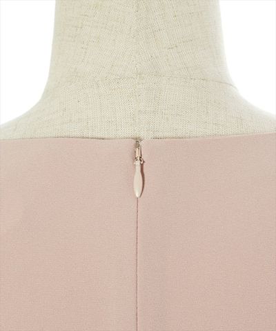 ファスナー部分 (coral pink)