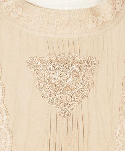 Lace up (light beige)